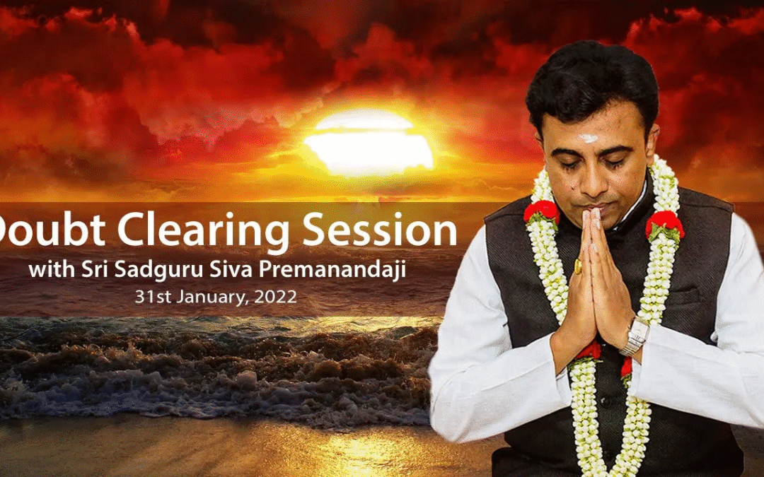 Doubt Clearing Session – 31st January 2022